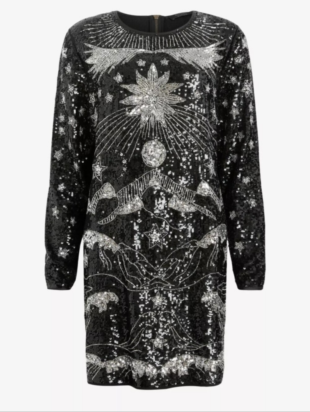 ALLSAINTS Noushka Embellished Dress